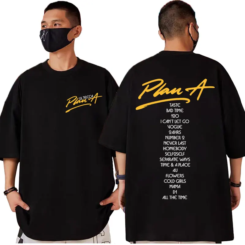 

Rapper Lil Tecca Music Album Merch T-shirt Men's Women's Clothing Harajuku Hip Hop T Shirt Summer Casual Fashion Loose T-shirts