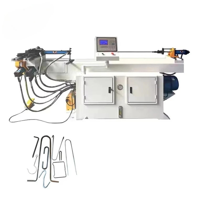Applicable to Round and Square Pipes High Forming Consistency 50mm Semi-Automatic Hydraulic Pipe Bending Machine for