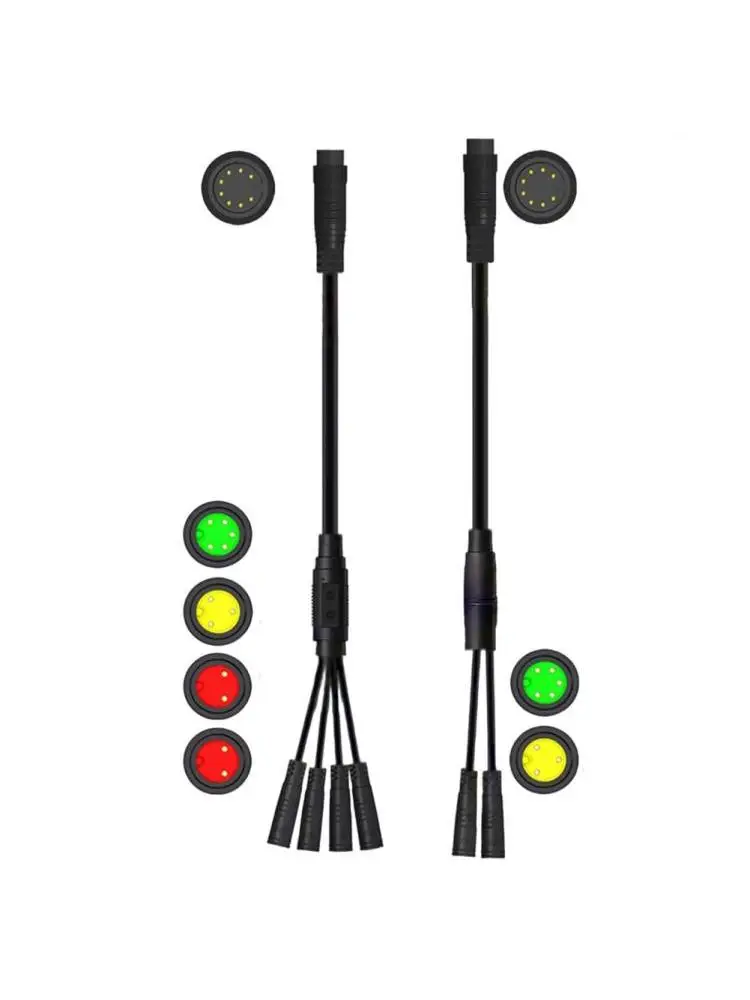 AliExpress GIYO Mountain Bike Ebike 8pin To Display Brake Throttle Grips 1T4 Cable Controller With Waterproof Interface Bicycle Parts