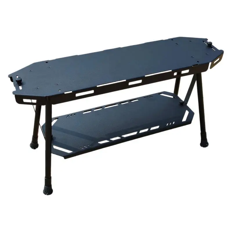 

Outdoor Tactical Series Camping Table - Expandable, Diversified, Portable, Foldable and Reusable Aluminum Slide Board Table