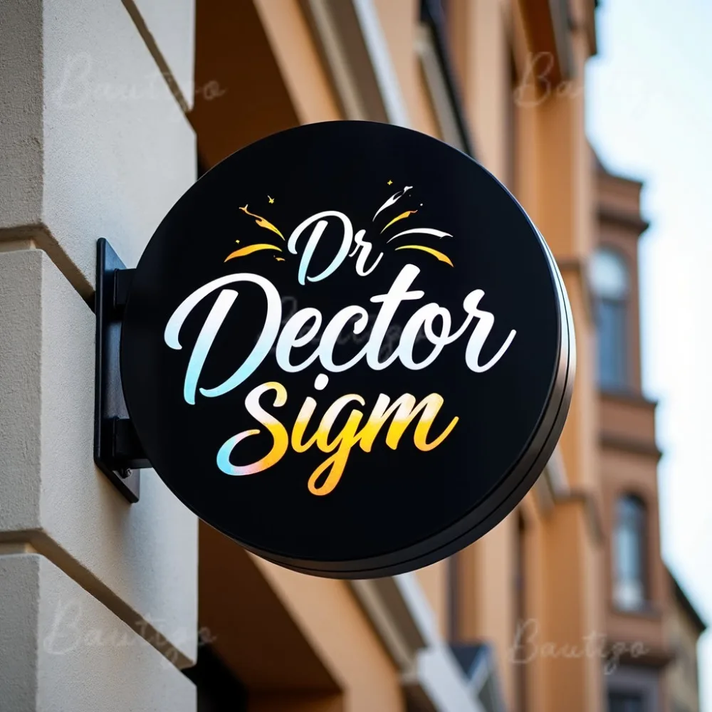 Custom LED Light Box for Outdoor Business Sign Waterproof Acrylic Double Sided Storefront Wall Mounted Signage