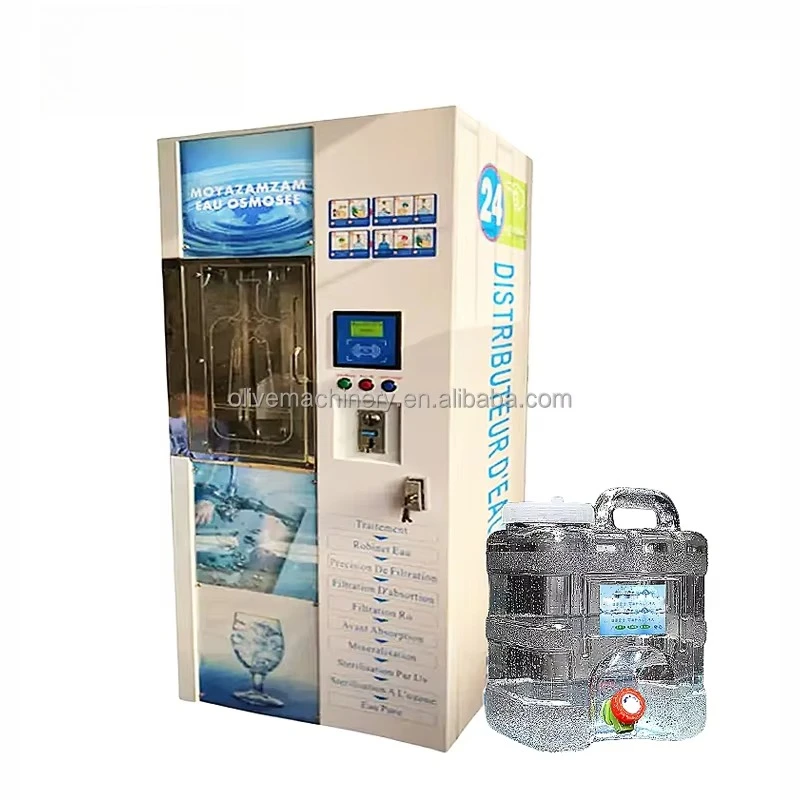 Custom 400GPD Ice Cold Water Vending Machine Water Dispenser Vending Machine Water Atm Vending Machine with 1/2 WaterOulet