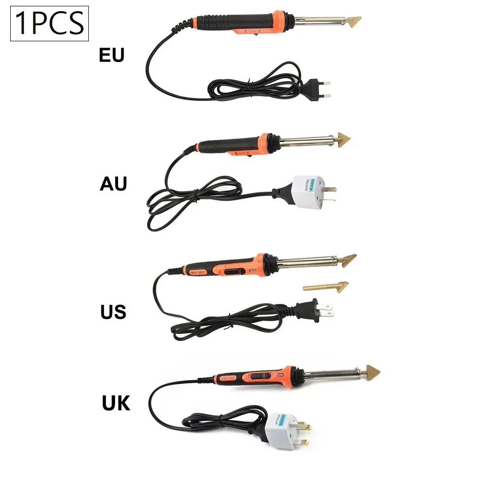 

1 Set Electric Soldering Iron Kit 100w Plastic Welding Welder Kit Welding Accessories For Bumper Kayak Plastic Repair