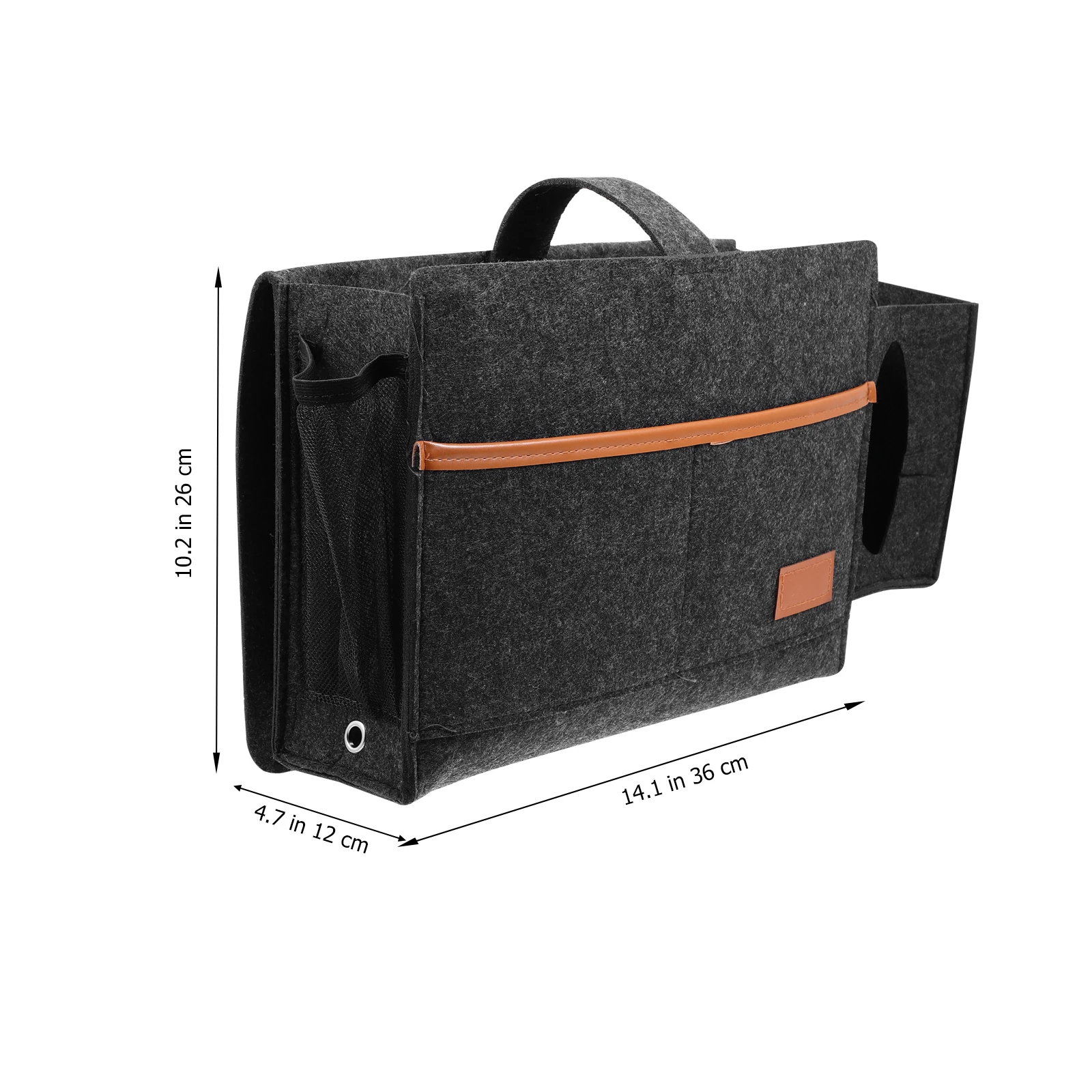 

Bedside Storage Bag Felt ganizer Convenient Holder Frame Multifunction Bedroom Accessory Home Supply Sturdy Easy Install