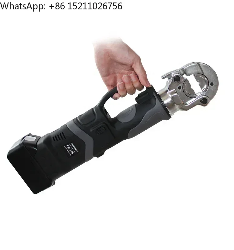 PZ-300 lightweight electric battery hydraulic cable lug crimping tool set clamp for copper aluminum terminals crimper hexagonal