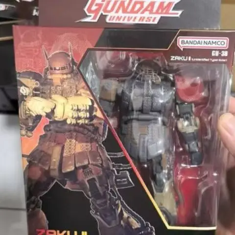 

Bandai Genuine GU-37 Gundam EX GU-38 Zaku II Unidentified Type Solari Mecha Collectible Model Toy Gift for Kids