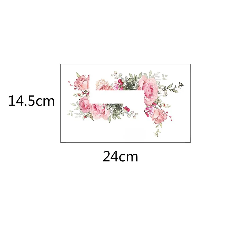 Dekorative Blumen-Aufkleber für Schalter, warme Wandaufkleber, Lichtschalter- und Steckdosen-Layout-Aufkleber, selbstklebende wasserdichte Tapete – Detail 4
