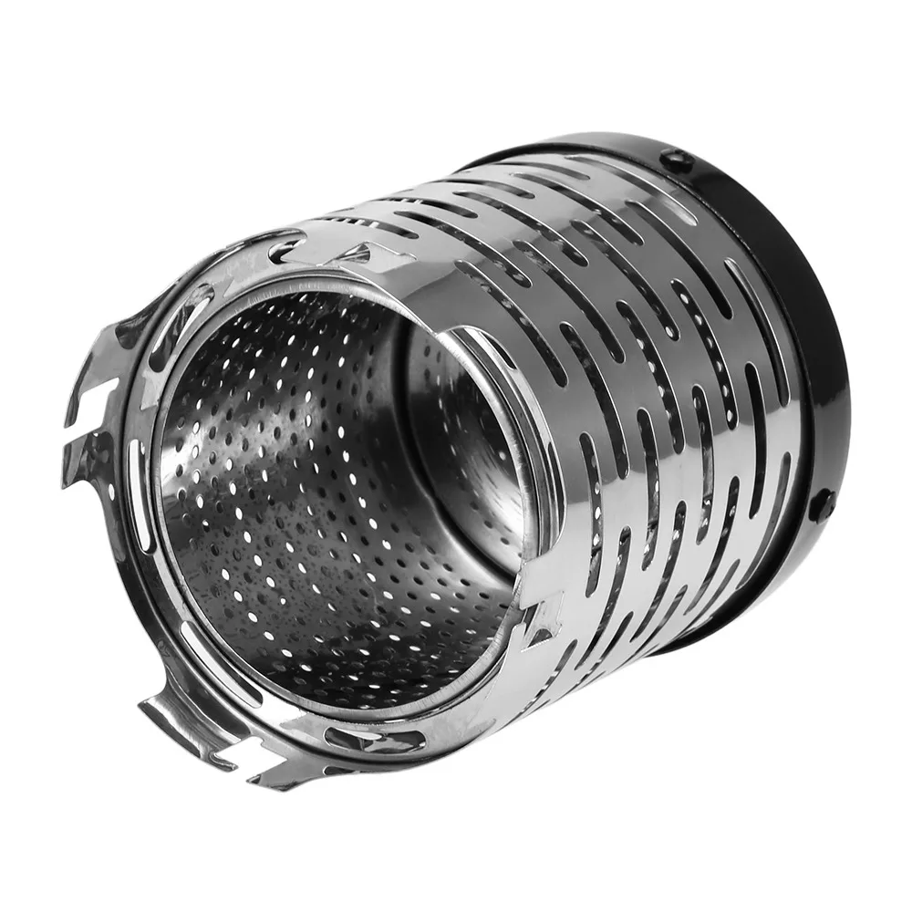 Calefactor portátil de acero inoxidable con asa – Mini camping y viaje - imagen 3