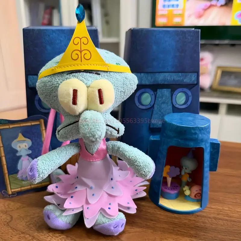 Original Squidward One Day Series Blind Box Niedliche Cartoon-Figur Ornament Mystery Box Trendiges Spielzeug Desktop-Geburtstagsgeschenke Süß