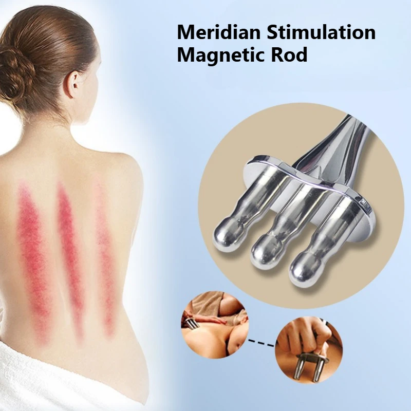 

Magnetic Face Massager Roller Acupressure Therapy Tool Massage Pen for Lymphatic Drainage Facial Body Relaxation Ideal Gift