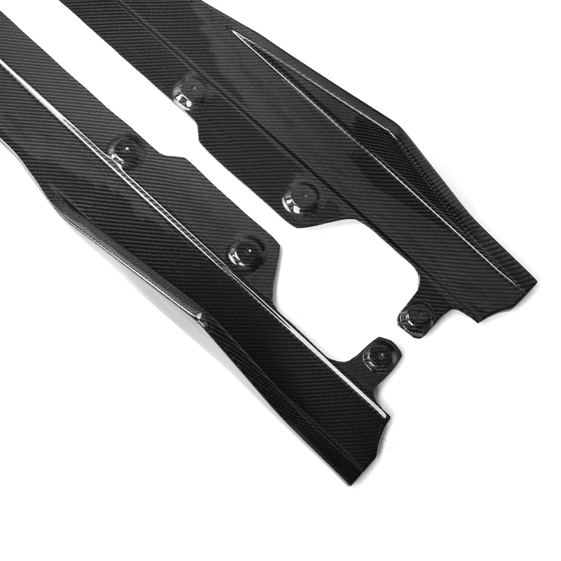 مجموعات هيكل من ألياف الكربون STLFReal لسيارات BMWs 2 Series M230i G42 كوبيه 2022 + تنانير جانبية بما في ذلك تنورة جانبية خلفية قابلة للتخصيص