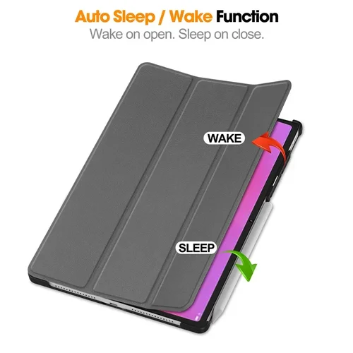 Imagen 2 del producto Funda magnética para tableta Lenovo Yoga Tab Plus, Funda de 12,7 pulgadas, 2025 TB520FU, soporte trasero transparente, Funda para Lenovo Yoga Pad Pro 12,7