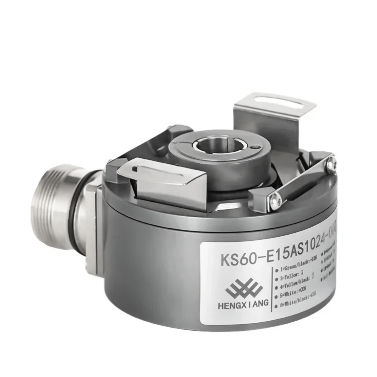 15mm hollow shaft 1024 ppr KS60 60mm incremental angular encoder with high resolution SIN/COS encoder signal