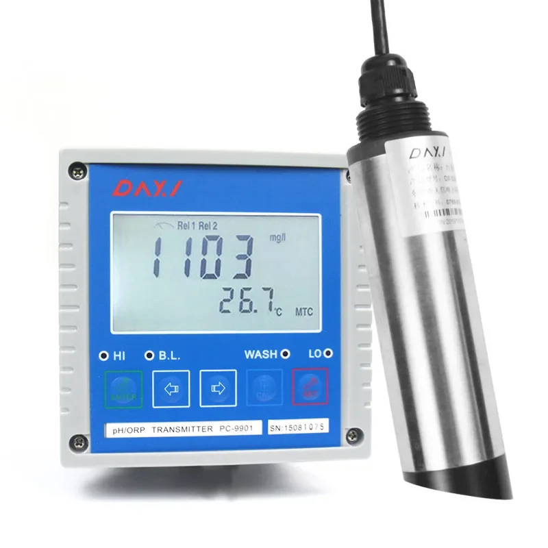 DX-SS06 Sludge Concentration Meter Total Suspended Solids Sensor TSS Analyzer MLSS Sensor for Water Treatment DAXI