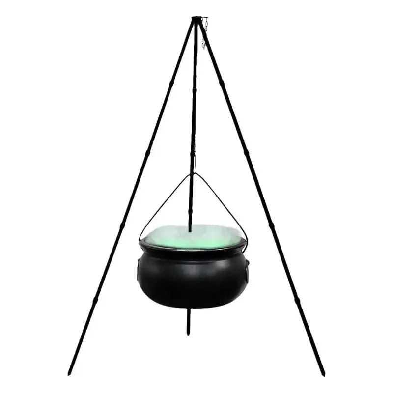 

Witch Cauldron On Tripod Witch Bowl Decoration Candy Bucket Decoration For Lawn Garden Yard Home Porch Decoration