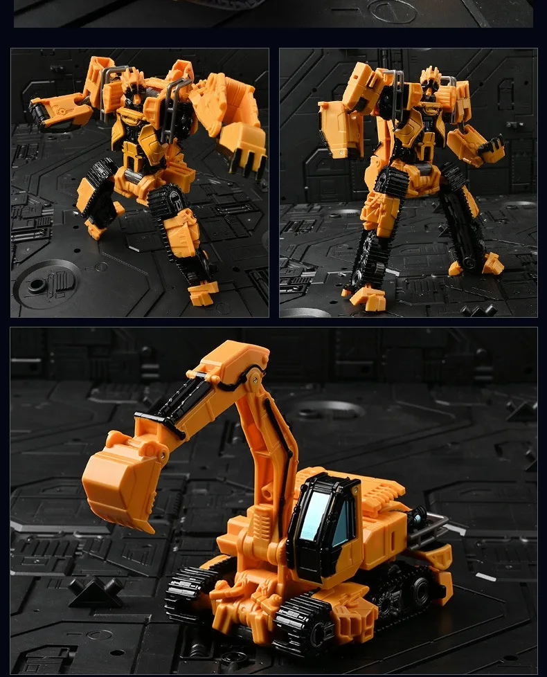 Heißer 8 Stil Devastator Transformation Roboter 8 IN 1 Mixer Bulldozer Auto Action Figure ABS Verformung Modell Spielzeug für Jungen Geschenk – Detail 16