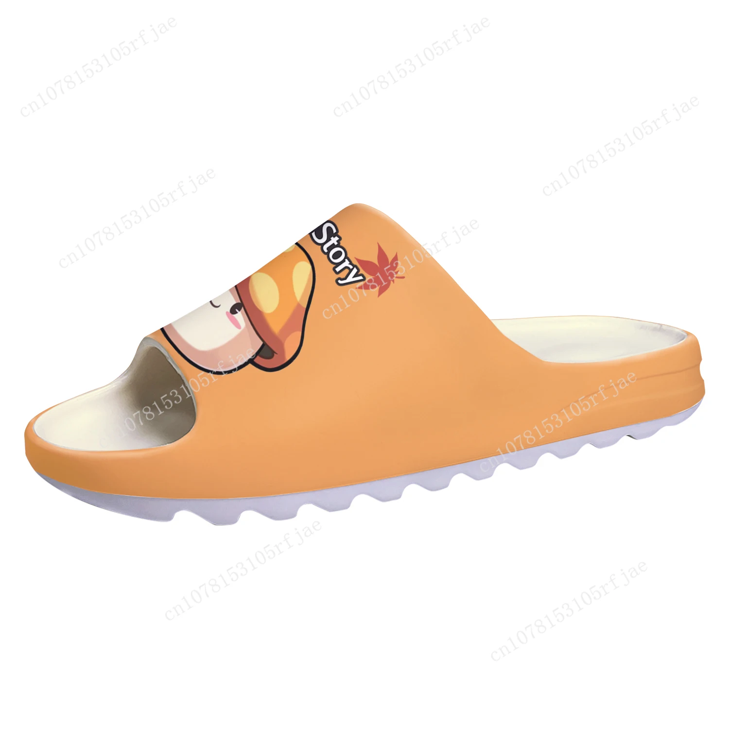 

Maplestory Custom Soft Sole Sllipers Cartoon Game Mens Womens Teenager Fashion Home Clogs Custom Water Shoes on Shit Sandals