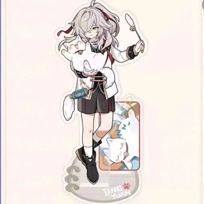 New Honkai: 스타 레일 블레이드 Seele Kafka 그림 아크릴 스탠드 모델 플레이트 코스프레 액세서리 애니메이션 데스크탑 장식 팬 선물