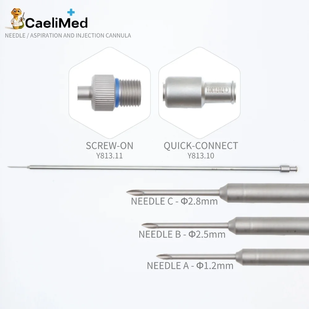 aspiration-injection-cannula-surgical-needle-tube-for-laparoscopic-thoracoscopic-procedures-reusable-medical-instrument