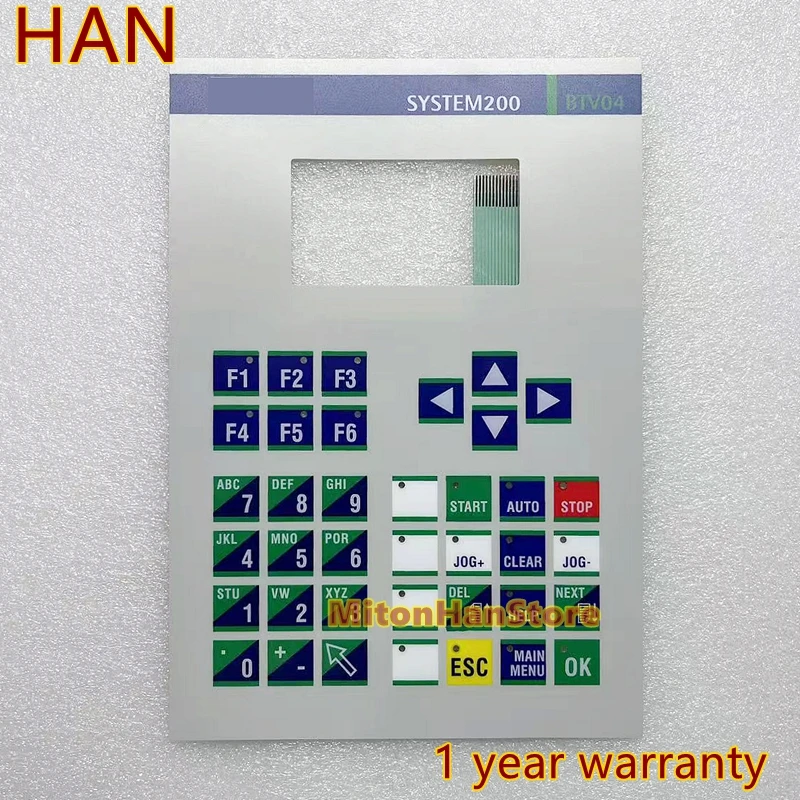 

Для BTV04.2GN-FW BTV04 мембранная пленка для клавиатуры