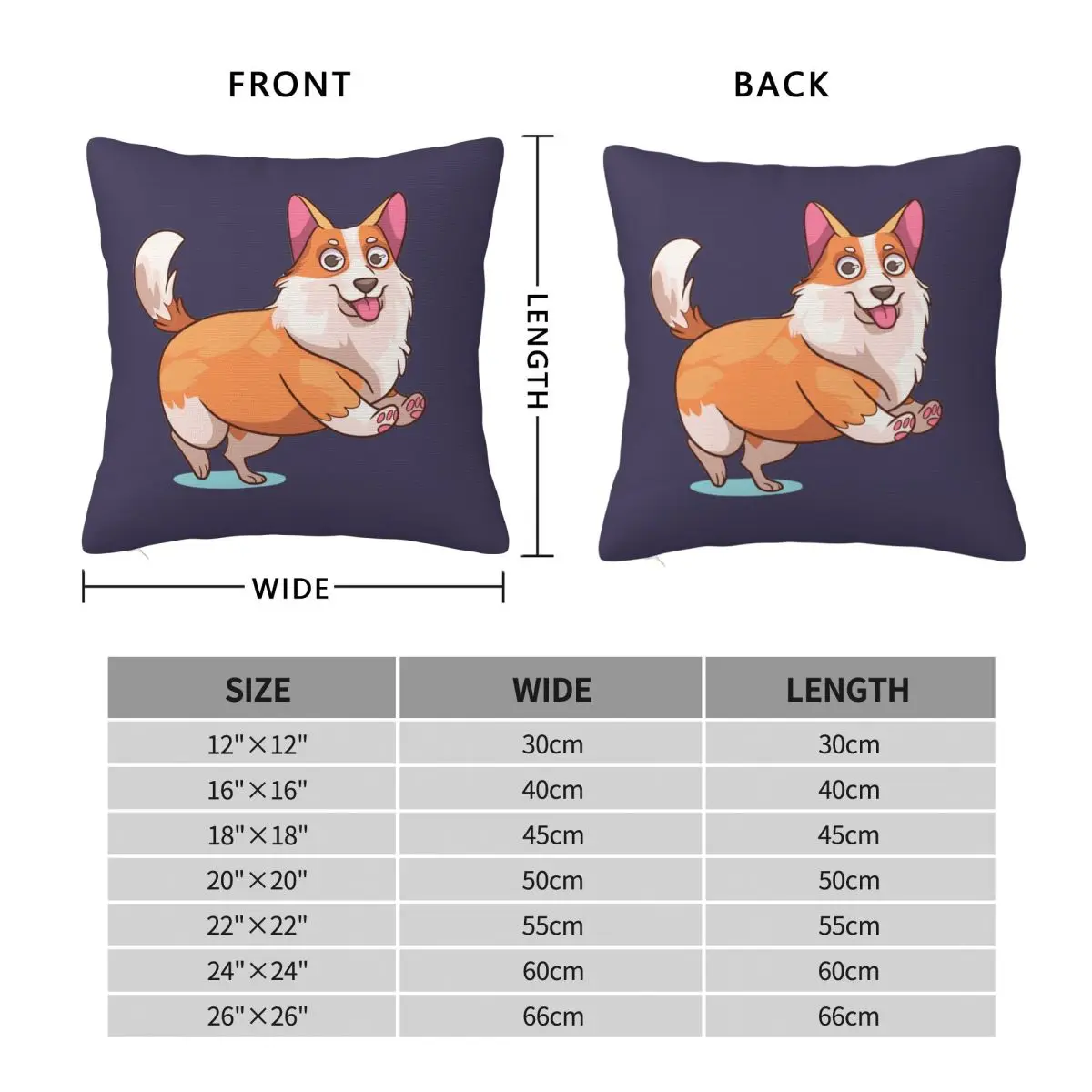 1Piece Pillowcase Cover For Bedroom guest room children's room recreational vehicle vacation home Ddog2