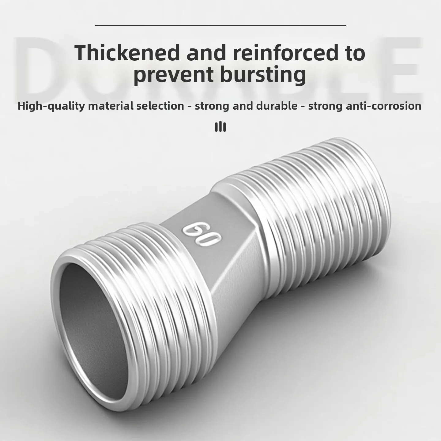 304 Stainless Steel / Brass Elongated Variable-diameter Bent Feet