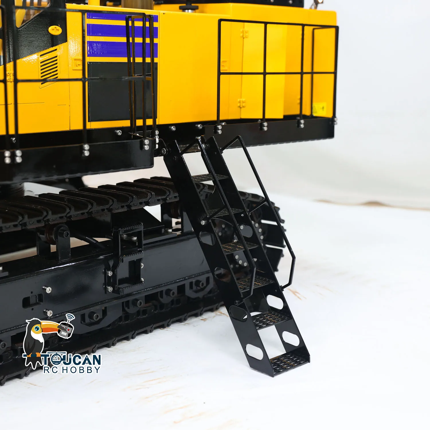 1/8 Scale Metal RC Hydraulic Excavator PC1250 Heavy Duty Machine TOUCAN Radio Control Assembled Digger Truck Car Vehicle Toys