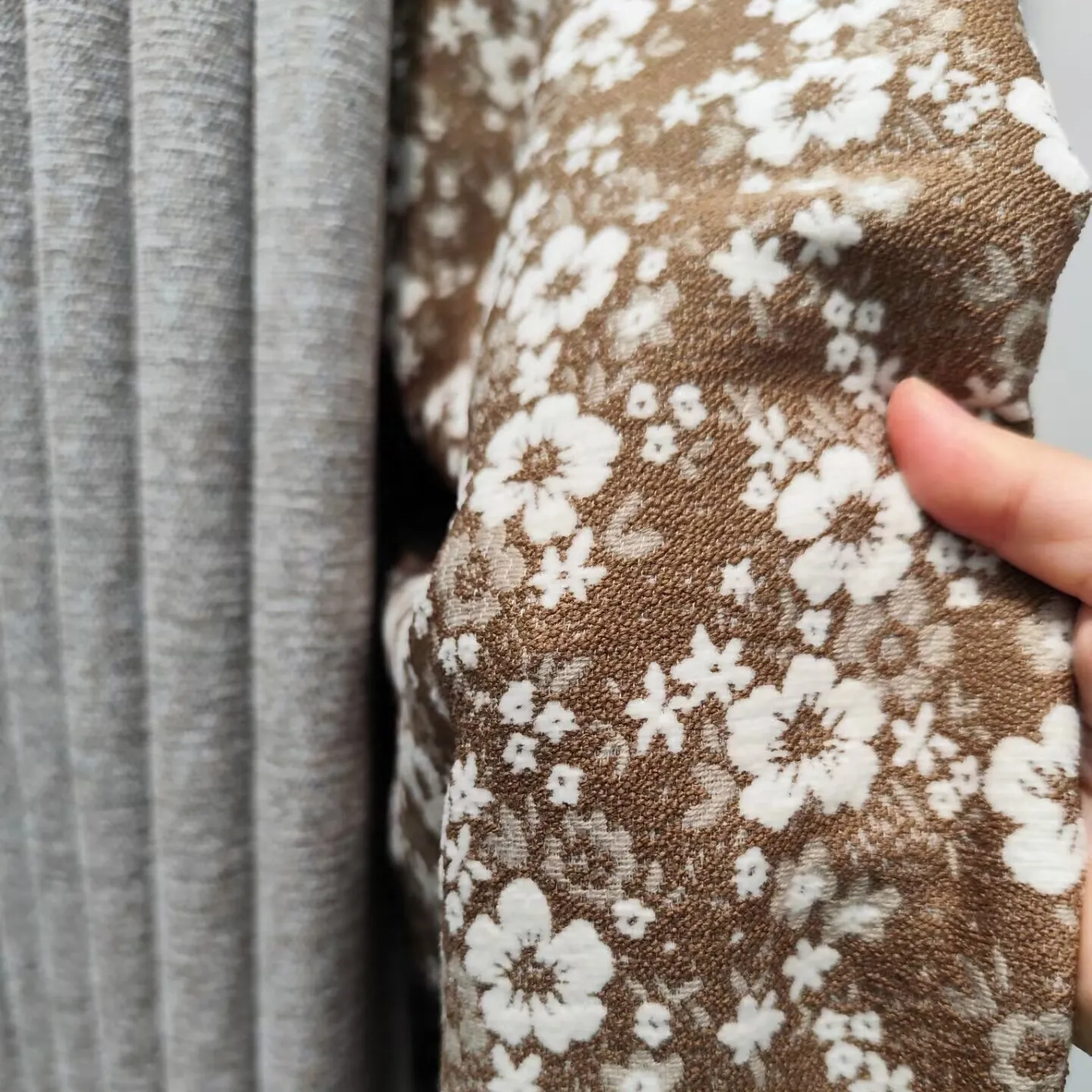 Luxury Elegant French Retro Floral Blackout Curtains - Custom Made/Tailored for Living Room & Bedroom, High-End Floral Cortinas