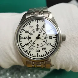 DD40mm Vh31 Beat Quartz Men Watches Sapphire Crystal waterproof 5Bar 316L Stainless Steel vintage Pilot Men watch