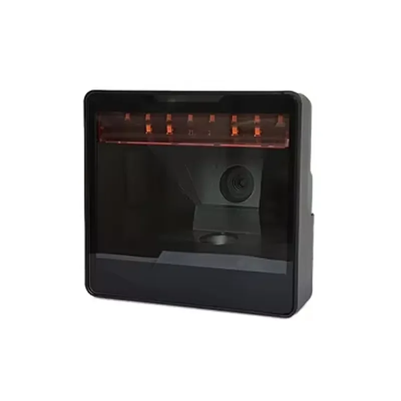 High Quality Hands-free Omni-directional Desktop Platform Barcode Scanner USB/COM 500 Scans/sec Stock for Cashier Register