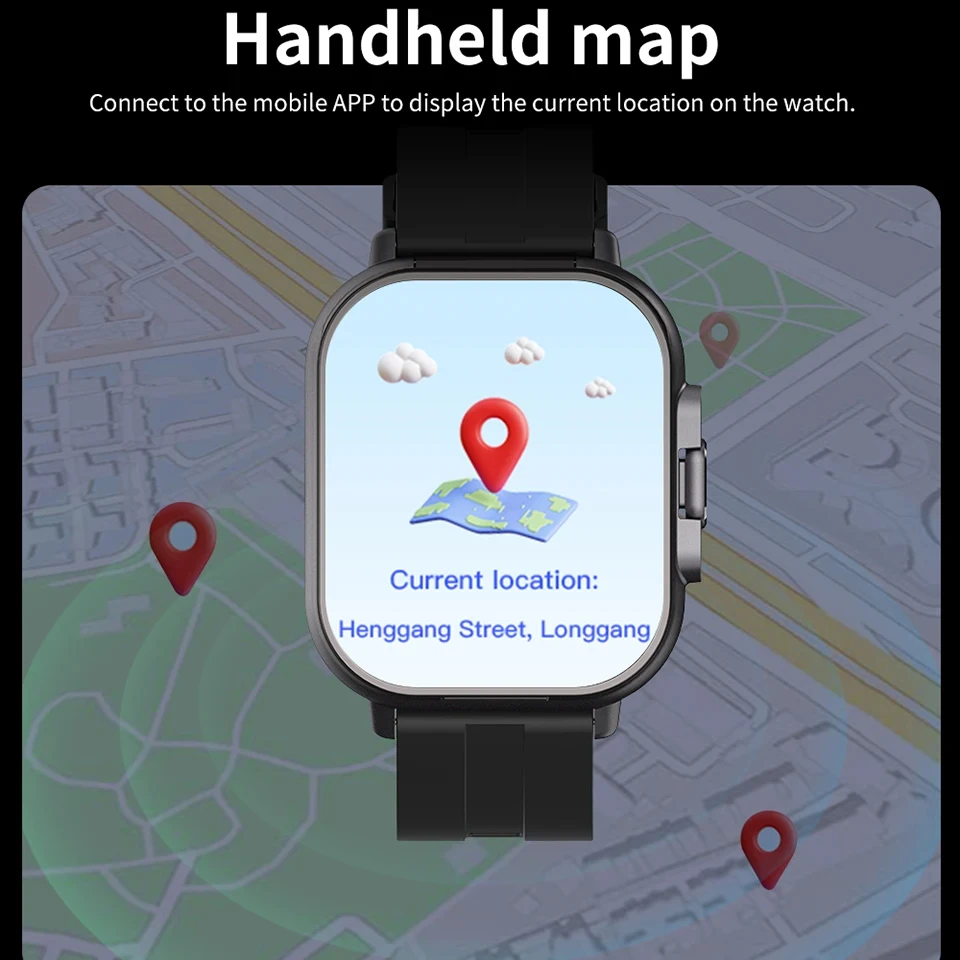 Men Smart Watch 2.01 inch HD Large Screen Waterproof Heart Rate Blood Oxygen Bluetooth earphone TWS 2 in 1 Make phone calls 2025