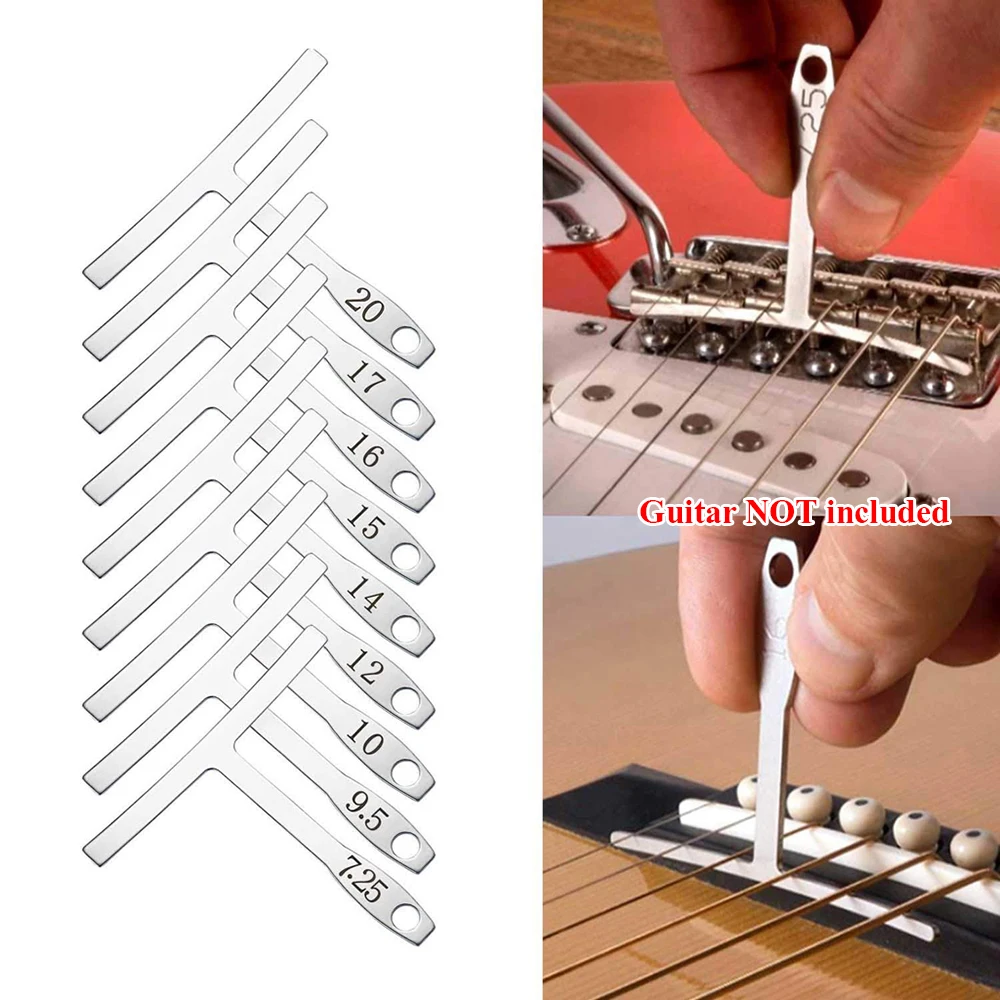 74pcs Guitar Tool Kit with Carry Bag Repair Tools String Action Ruler Luthier File Guitar Bridge Pins for Guitar Ukulele