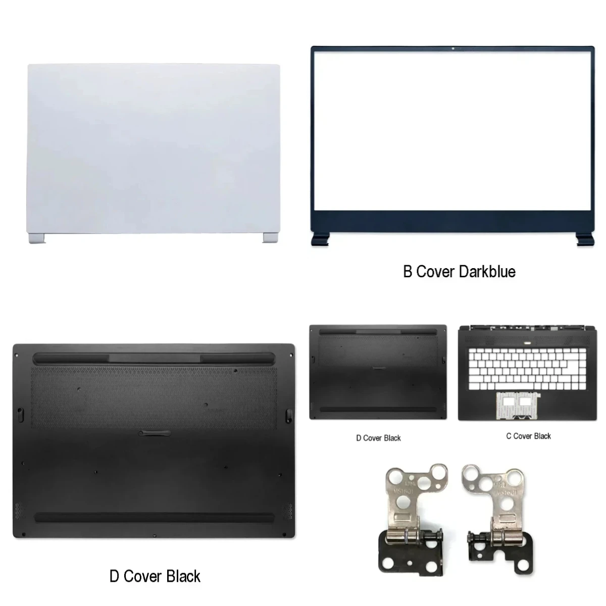 Suitable for GS65 MS-16Q2 16Q4 P65 Creator  LCD screen top cover, front cover, frame, palm rest, hinge bottom shell, hinge cover