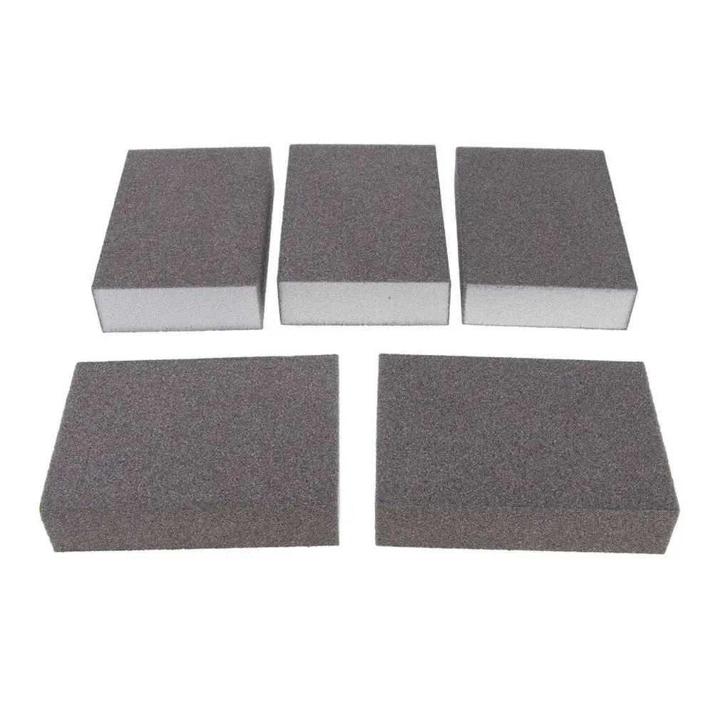 Medium Grinding Block Polishing Carpentry Sandpaper Sponge Pads Sanding Sponge # Abrasive Tools