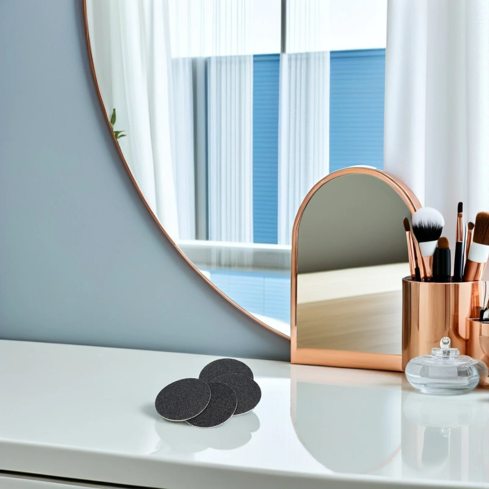 

60Pcs Replacement Sandpaper Discs Disposable for Electronic Foot File Callus Remover Effective Dead Skin Hard Skin Removal