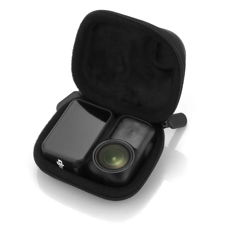 Mini bolsa de armazenamento anti-arranhões para dji osmo nano, bolsa de transporte protetora à prova d'água para viagem, bolsa pu, acessórios para câmera
