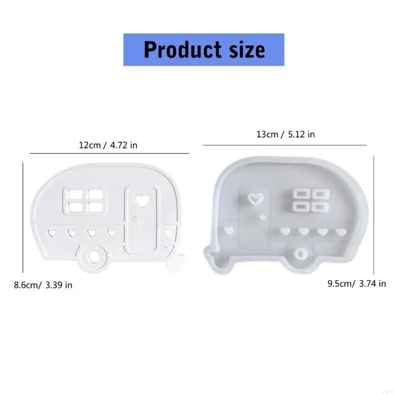 Práctico molde silicona para Panel artístico autobús, luz nocturna, portátil para bodas, fiestas y ocasiones especiales