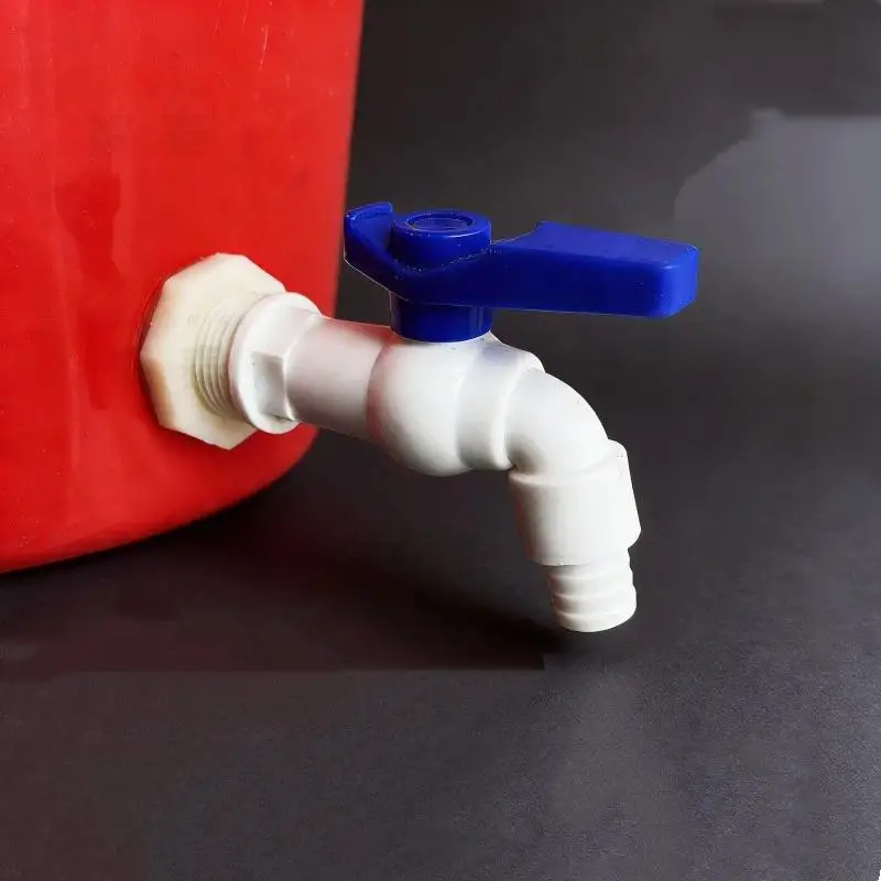 1 Set Tank Tap Adapter Valve Garden Quick Connect Valves Fittings: Water Tanks Faucet Replacement