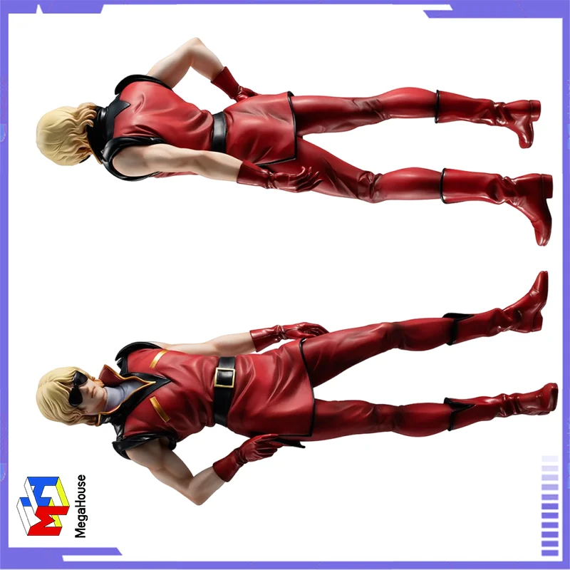 

Original In Stock GGG Mobile Suit Zeta Gundam Char Aznable 220mm PVC Figure MegaHouse Action Model Collectible Toys Gift