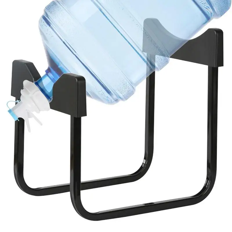 3-5 Gallon Water Bottle Rack With Dispenser Non Leak Gallon Water Holder With Fast Flow Spout Jug Cradle For 55mm Diameter