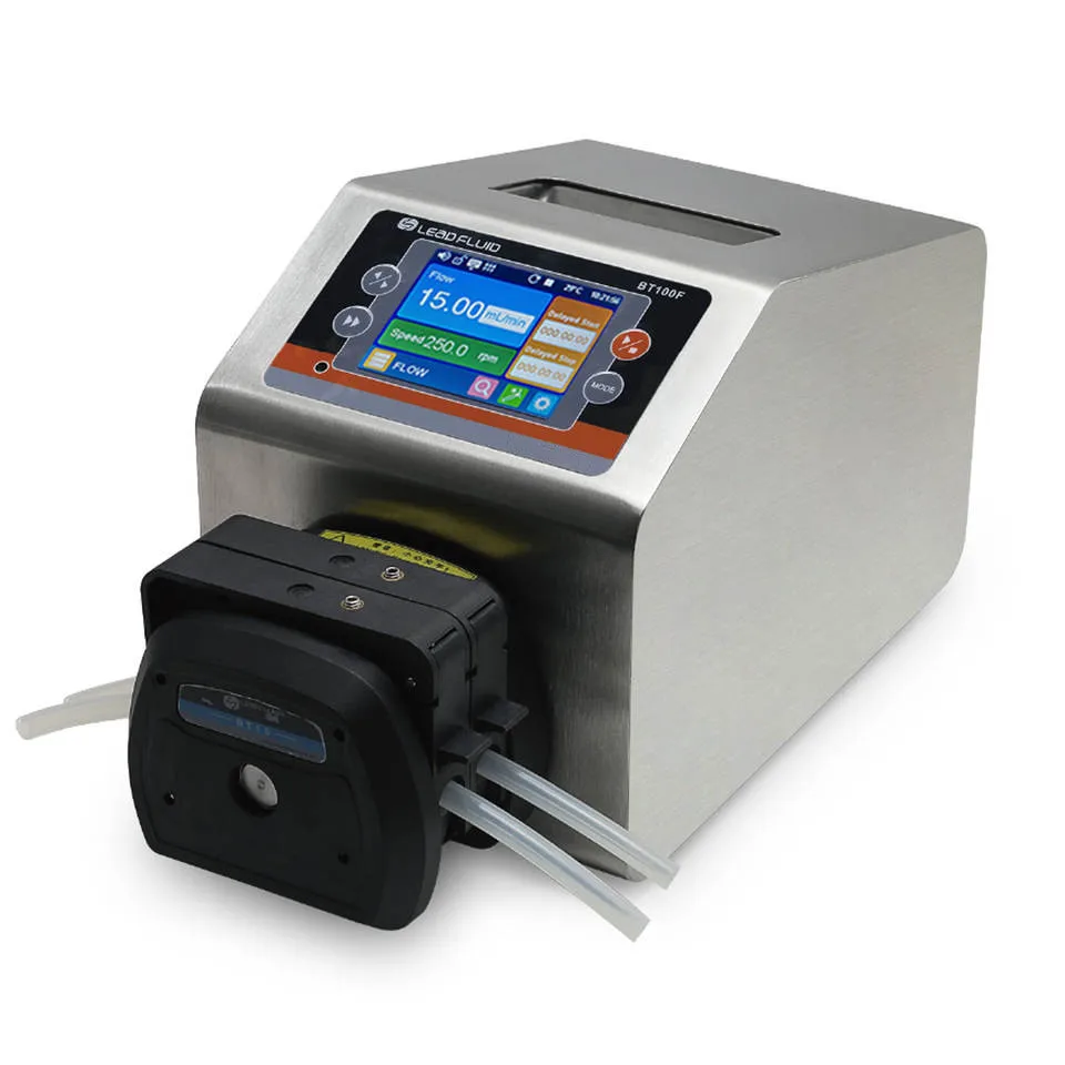 

Multi-Channel Flow Rate0.006-2900ml/Min Intelligent Dispensing Dosing Peristaltic Pump PLS-Bt100F