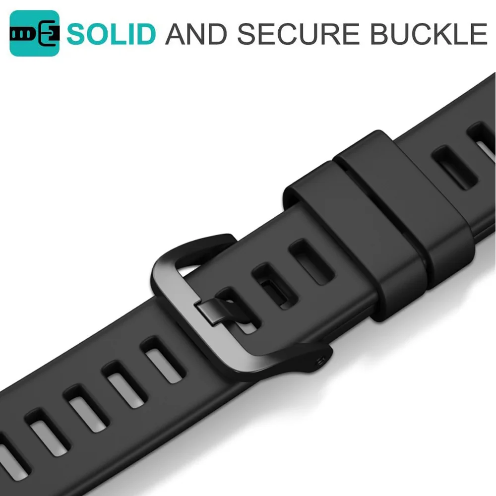 Silicone Strap For Huawei Band 6/6 Pro Strap With TPU Full Screen Protector Case Replacement correa bracelet Honor Band 6 Strap
