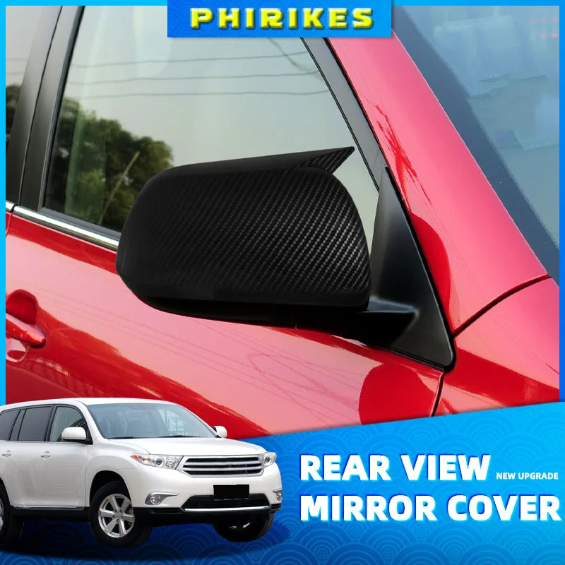 

Rear View Mirror Cover Cap For Toyota Highlander 2009 2010 2011 2012 2013 Front Left Right Side Rearview Reflector Shell