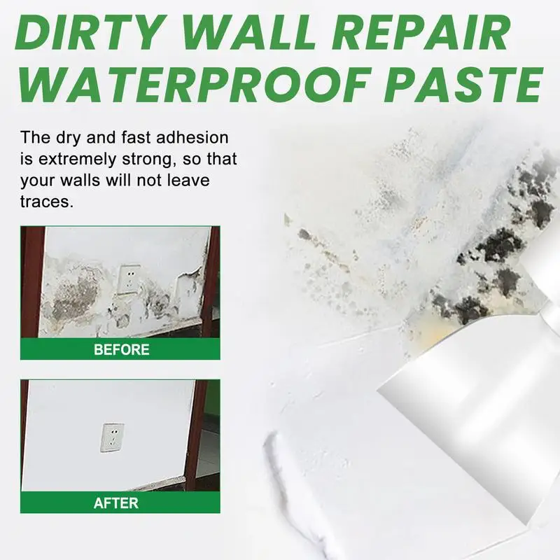 

200g Patching Paste Brush-on Wall Repair Paste Covering Stains Waterproof Multifunctional Household Patching Paste Cracks Paint