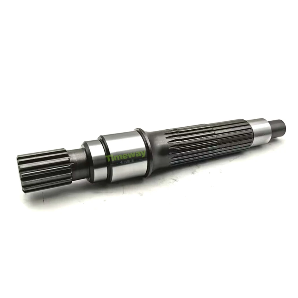 PSVL-42 Excavator Hydraulic Pump Shaft KYB PSVL-42CG Piston Pump Drive Shaft 15T-L229mm