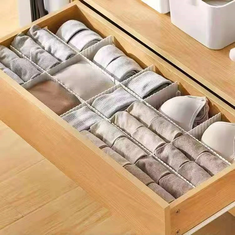 

Drawer Organizer Divider Adjustable Household Storage cabinet Combination Partition Underwear Socks Sundries cajones escritorio