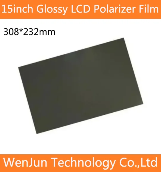 15inch 15 inch 0Degree 90 degree 135degree Glossy LED LCD Polarizer Film for LCD LED IPS Screen for TV LCD Monitor Super clear