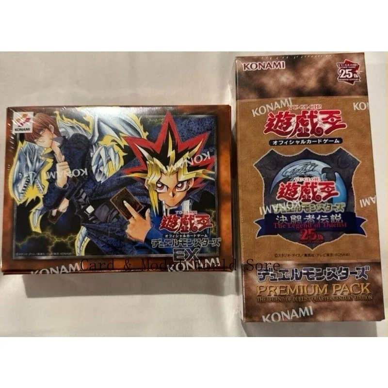 Yu Gi Oh Duel Monsters 25th Premium pack & EX Reprint The Legend of Duelist