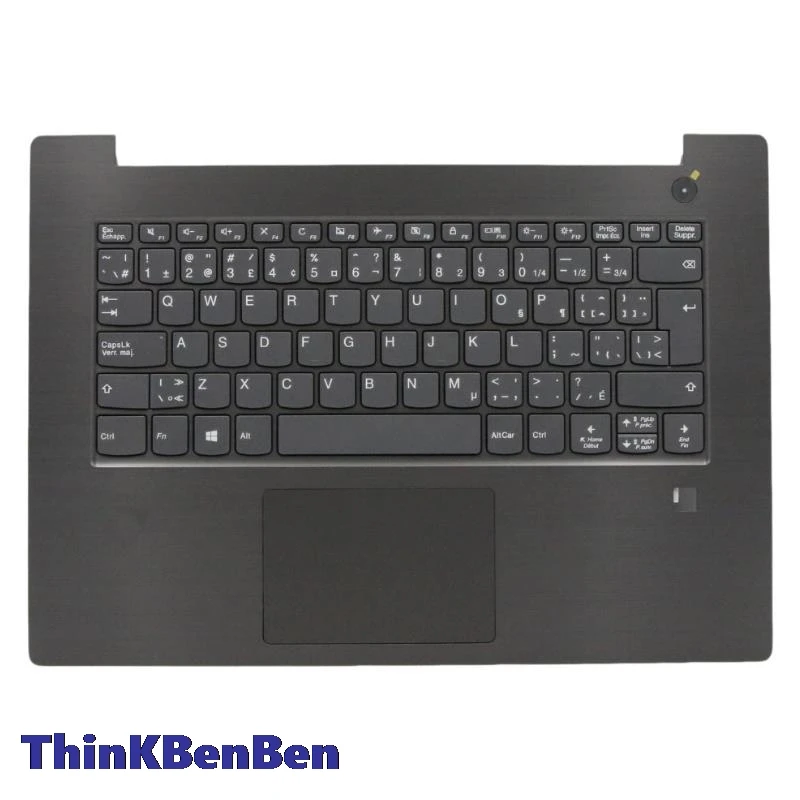 CFB Canadian French Iron Gray Keyboard Upper Case Palmrest Shell Cover For Lenovo V330 14 14IKB 14ISK 14ARR 5CB0Q64432