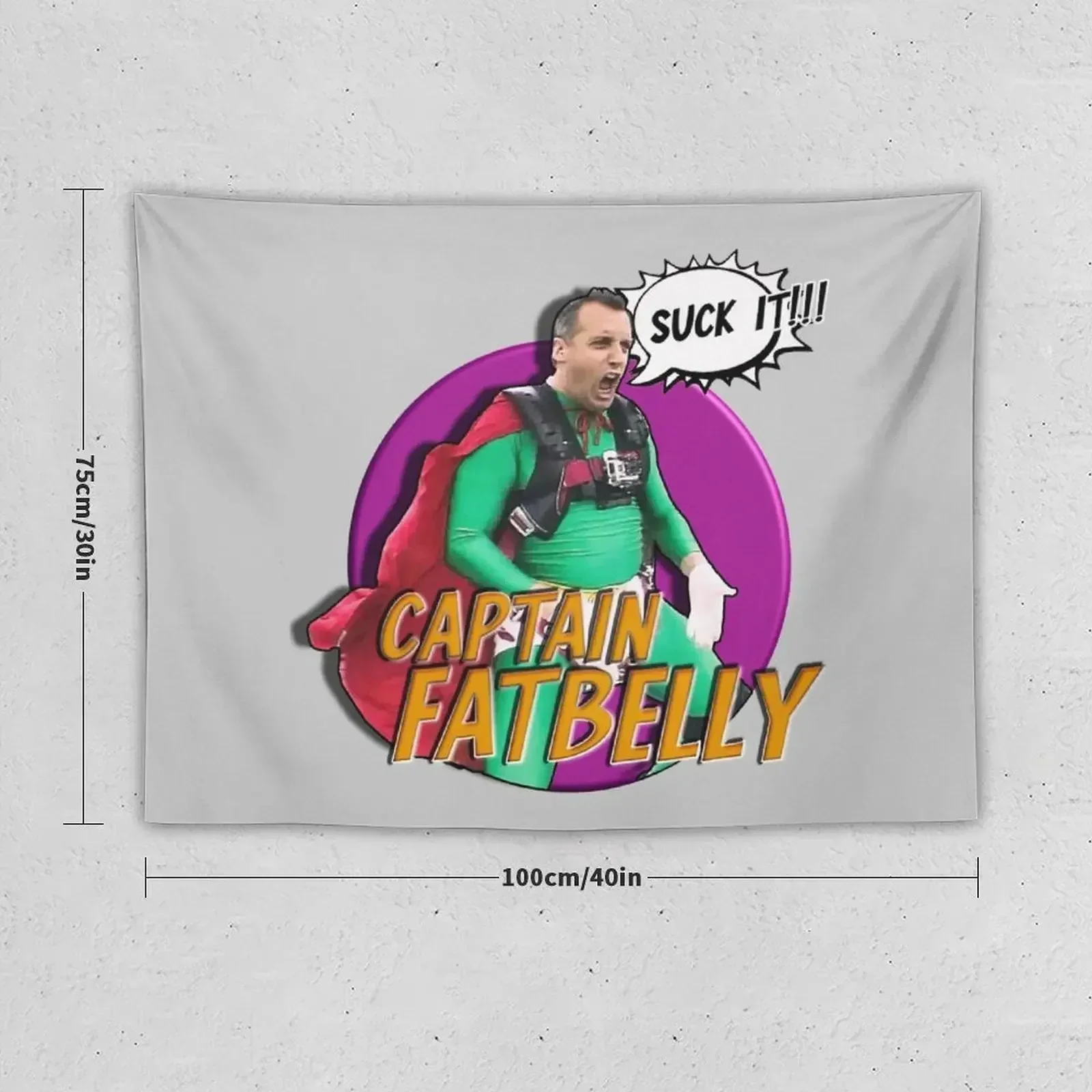 Impractical Jokers Captain Fatbelly Joe Gatto Tapestry Room Decor Cute Wall Mural Wall Decor Wall Tapestries Tapestry